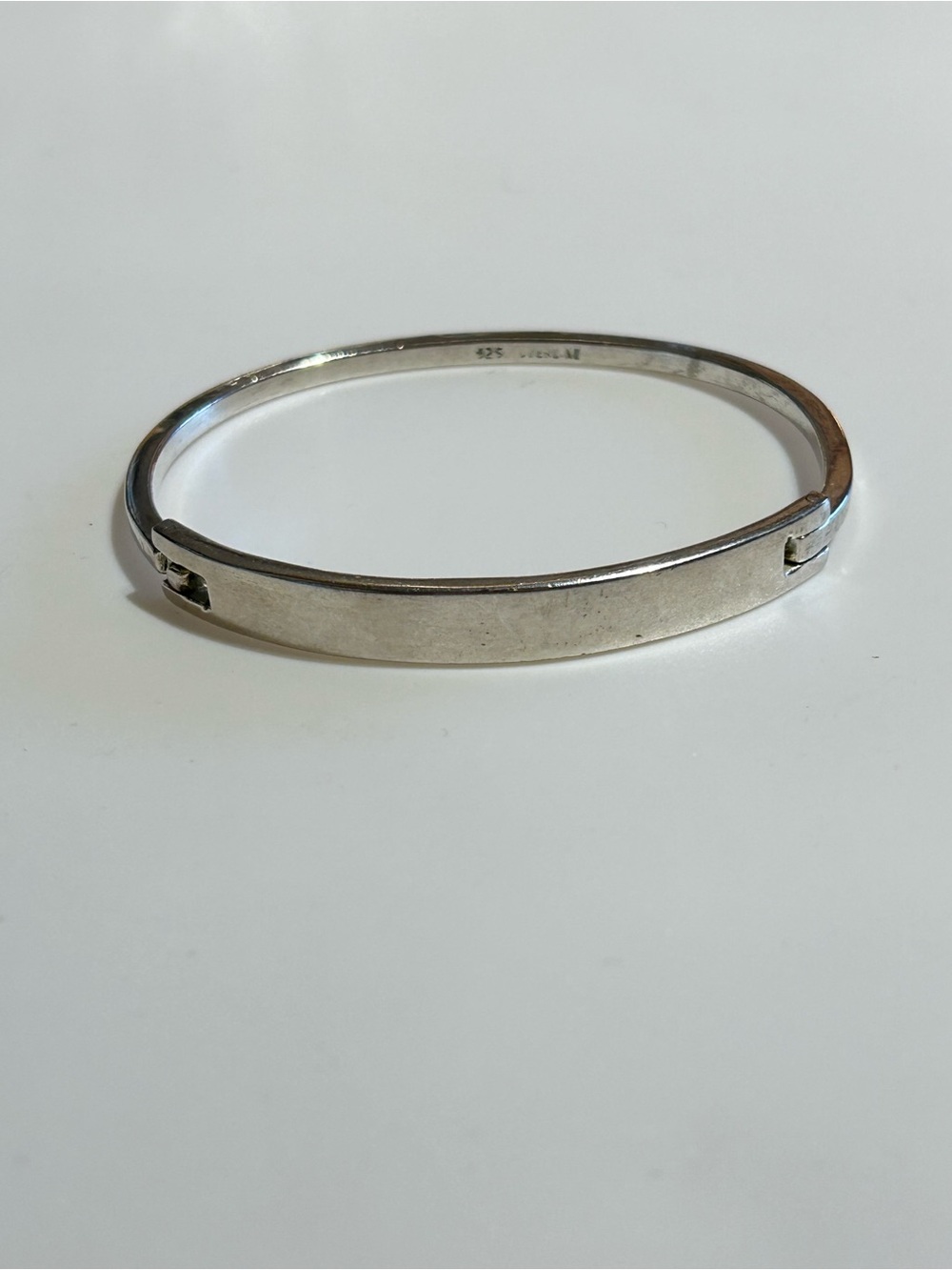 Mexico 925 Silver Plated Bangle